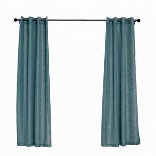 Versatile and Functional Curtain Panels with Chrome Grommets