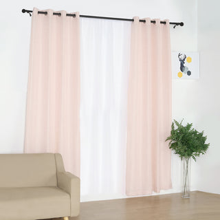 Create an Enchanting Atmosphere with Soft Semi-Sheer Curtains
