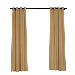 Versatile and Stylish: Curtain Panels With Chrome Grommets