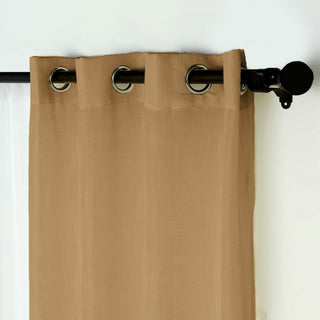 Create a Soft and Fresh Look: Handmade Natural Faux Linen Curtains