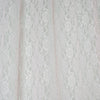 2 Pack | 5ftx10ft Blush/Rose Gold Fire Retardant Floral Lace Sheer Curtains With Rod Pockets#whtbkgd