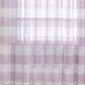 2 Pack | White/Lavender Lilac Cabana Print Faux Linen Curtain Panels#whtbkgd