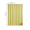 White/Yellow Lattice Room Darkening Blackout Curtain Panels With Grommet, Trellis Insulated Curtains