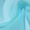 2 Pack | Baby Blue Organza Grommet Sheer Curtains Panels - 52x108inch#whtbkgd