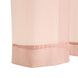 Dusty Rose Fire Retardant Sheer Organza Premium Curtain Panel Backdrops With Rod Pockets - 10ftx10ft