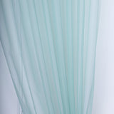 Dusty Sage Fire Retardant Sheer Organza Premium Curtain Panel Backdrops With Rod Pockets - 10ftx10ft