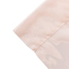 5ftx14ft Premium Blush / Rose Gold Chiffon Curtain Panel, Backdrop Ceiling Drapery With Rod Pocket