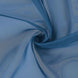 5ftx14ft Premium Navy Blue Chiffon Curtain Panel, Backdrop Ceiling Drapery With Rod Pocket#whtbkgd