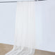 10ftx20ft Ivory Sheer Fire Retardant Ceiling Drape Curtain Panels