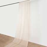10ftx20ft Nude Sheer Fire Retardant Ceiling Drape Curtain Panels