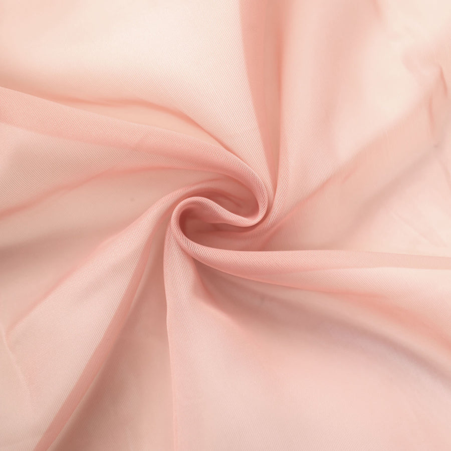 10ftx30ft Dusty Rose Sheer Ceiling Drape Curtain Panels Fire Retardant Fabric#whtbkgd