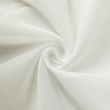 10ftx30ft Ivory Sheer Ceiling Drape Curtain Panels Fire Retardant Fabric#whtbkgd