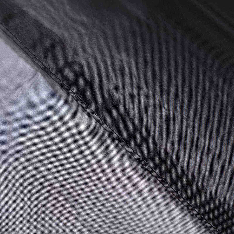 10ftx30ft Black Sheer Ceiling Drape Curtain Panels Fire Retardant Fabric