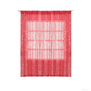 Create a Magical Atmosphere with Coral Sequin Window Treatment Panels