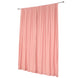 2 Pack Dusty Rose Inherently Flame Resistant Scuba Polyester Curtain Panel Backdrops