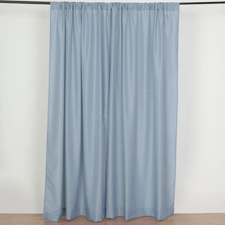 Create Memorable Events with Versatile Dusty Blue Drapery Panels