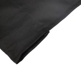 Black Polyester Photography Backdrop Curtains, Drapery Panels With Rod Pockets, 10ftx8ft - 130 GSM
