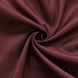 2 Pack Burgundy Polyester Event Curtain Drapes, 10ftx8ft Backdrop Event Panels With Rod#whtbkgd