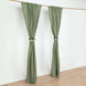 2 Pack | Eucalyptus Sage Green Polyester Photography Backdrop Curtains