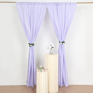 Capture Beautiful Moments with Lavender Lilac Photography Backdrop Curtains