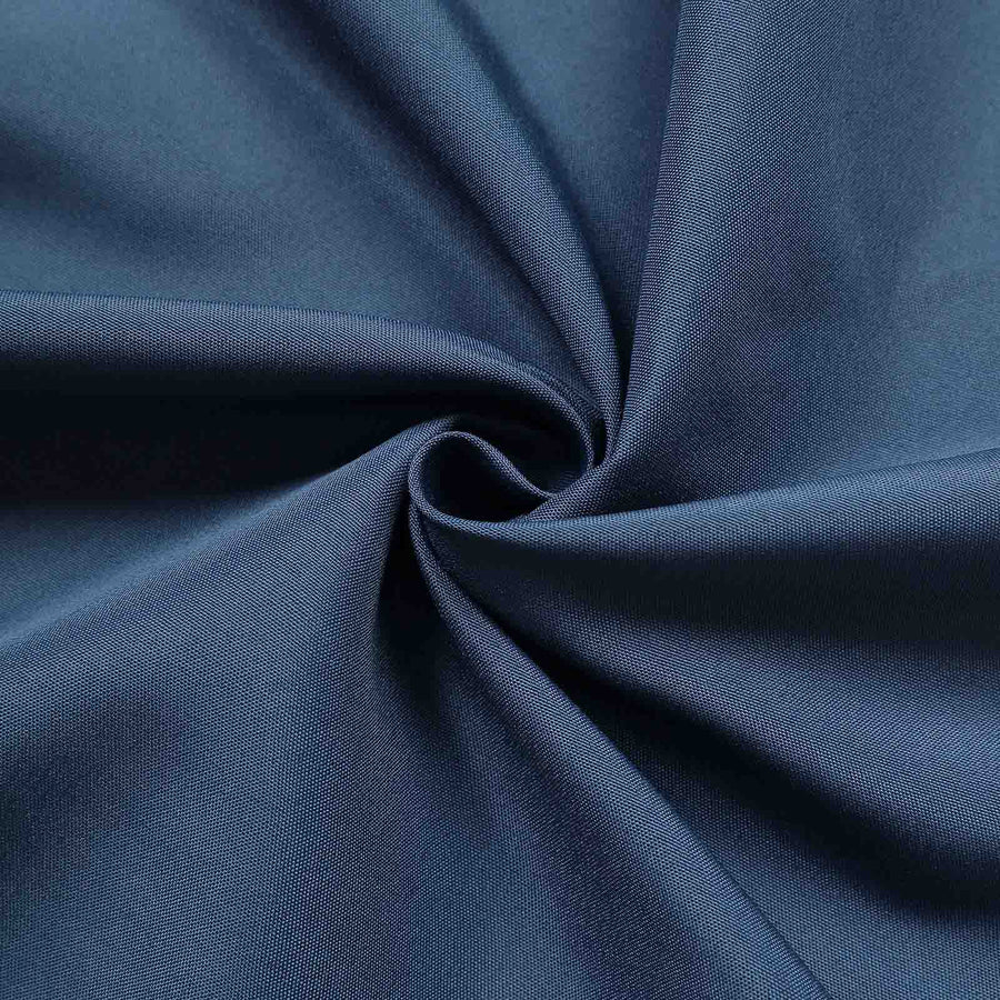 2 Pack Navy Blue Polyester Event Curtain Drapes, 10ftx8ft Backdrop Event Panels With Rod#whtbkgd