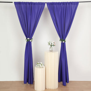 Enhance Your Event Décor with Purple Polyester Curtain Panels
