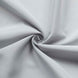 2 Pack Silver Polyester Event Curtain Drapes, 10ftx8ft Backdrop Event Panels With Rod#whtbkgd