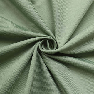Create Unforgettable Memories with Dusty Sage Green Scuba Polyester Curtain Panel