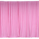 2 Pack Pink Scuba Polyester Curtain Panel Inherently Flame Resistant Backdrops Wrinkle Free#whtbkgd