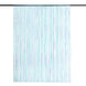8ft Iridescent Blue Metallic Tinsel Foil Fringe Doorway Curtain Party Backdrop