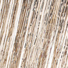 8ft Champagne Metallic Tinsel Foil Fringe Doorway Curtain Party Backdrop#whtbkgd