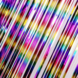 8ft Fiesta Rainbow Metallic Tinsel Foil Fringe Doorway Curtain Party Backdrop#whtbkgd