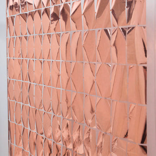 Create Unforgettable Moments with the Shiny Rose Gold Metallic Foil Curtain