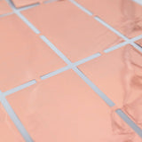 Shiny Blush/Rose Gold Metallic Foil Rectangle Curtain Party Backdrop Door Window Curtain#whtbkgd