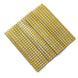 4 Pack | Gold Rhinestone Mesh Velcro Backdrop Curtain Bands, Large Chair Sash Clip Tie Backs#whtbkgd