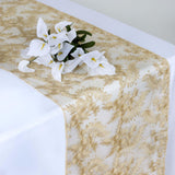 Fairy Dust Lace Table Runner - Champagne