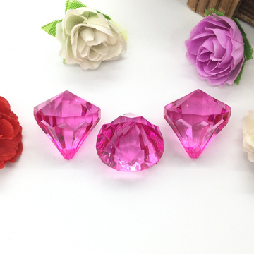Chandelier Raindrop Crystals | 240 PCS | 20MM | Pink | Acrylic Teardrop Crystals