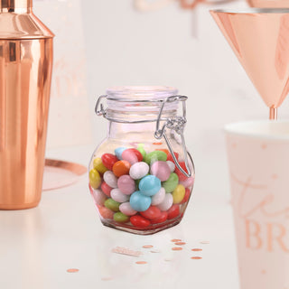 Clear Glass Apothecary Candy Party Favor Jars - Perfect for Any Occasion