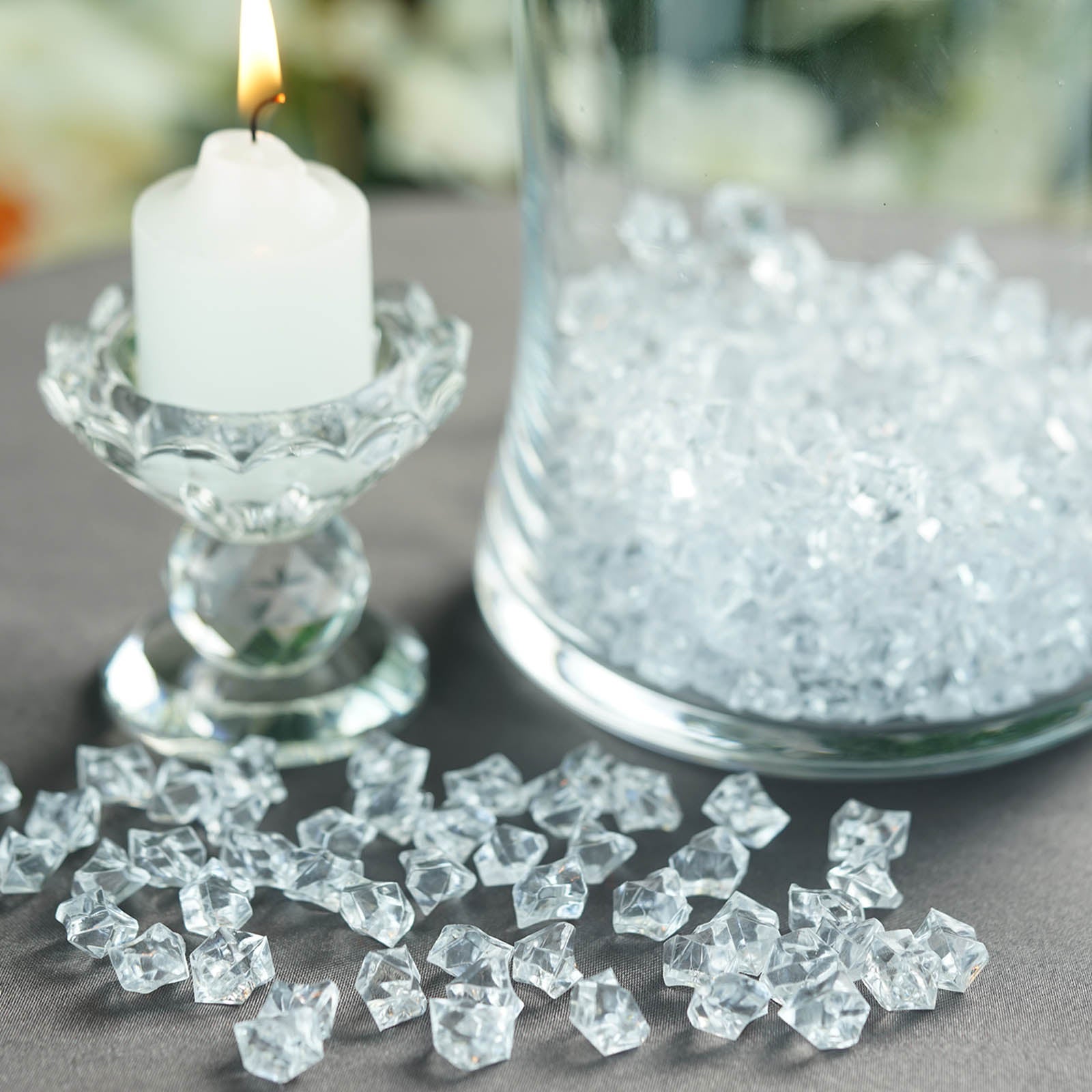 Flowers Centerpieces Candles | Wedding Crystal Candle Vase - Party &  Holiday Diy Decorations - Aliexpress