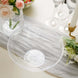 4 Pack | 32oz Clear Plastic Salad Bowls, Medium Disposable Serving Dishes