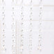 5 Pack | Clear Princess-Cut Acrylic Crystal Diamond Garland Chandeliers - 34inch