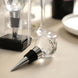 Crystal Glass Ball Metal Wine Bottle Stopper Plug Party Favor Gift Box