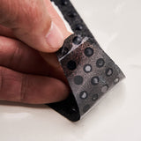 4inch Black Decorative Rhinestone Alphabet Letter Stickers DIY Crafts - S