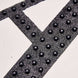 4inch Black Decorative Rhinestone Alphabet Letter Stickers DIY Crafts - X