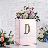Add a Touch of Glamour to Your Event Decor with Gold Rhinestone Letter Stickers