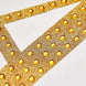 6 inch Gold Decorative Rhinestone Alphabet Letter Stickers DIY Crafts - G