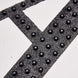 8inch Black Decorative Rhinestone Alphabet Letter Stickers DIY Crafts - J