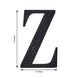 8 inch Black Decorative Rhinestone Alphabet Letter Stickers DIY Crafts - Z