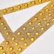 8inch Gold Decorative Rhinestone Alphabet Letter Stickers DIY Crafts - Z