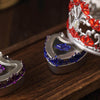 3 Pack | Silver Diamond Rhinestone Trim Strips, Stick on Crown DIY Craft Stickers